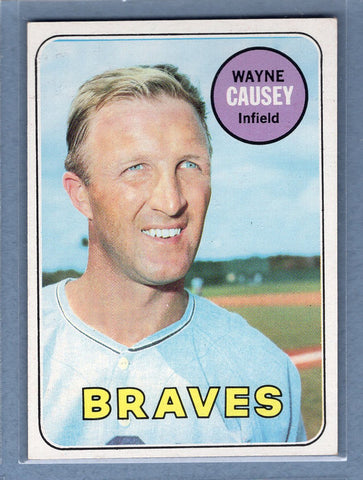 1969 Topps #33 Wayne Causey (a) EX-MT  GOWAYY