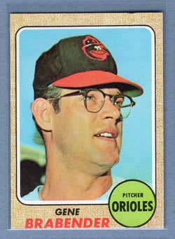 1968 Topps #163 Gene Brabender EX  GO588