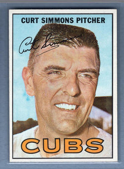 1967 Topps #39 Curt Simmons EX-MT  GO523