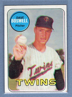 1969 Topps #459 Dave Boswell (a) VG-EX  GO602