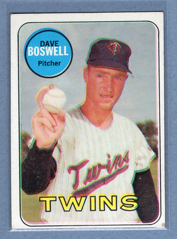 1969 Topps #459 Dave Boswell (a) VG-EX  GO602