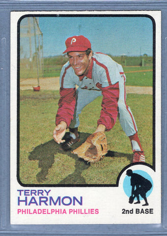 1973 Topps #166 Terry Harmon  (a) EX-MT  GO669