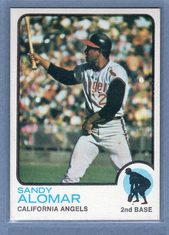 1973 Topps #123 Sandy Alomar  EX-MT  GO443