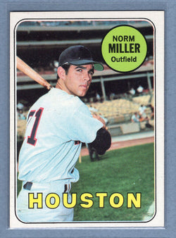 1969 Topps #76 Norm Miller (a) EX-MT  GOWABB