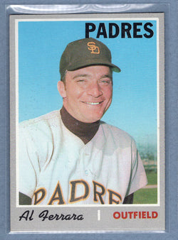 1970 Topps #345 Al Ferrara (st) (c) VG  GO900