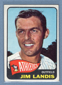 1965 Topps #376 Jim Landis (a) VG-EX  GO375