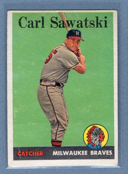 1958 Topps #234 Carl Sawatski (b) VG-EX  GO501