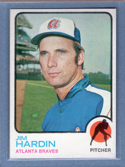 1973 Topps #124 Jim Hardin  EX-MT  GO443