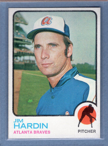 1973 Topps #124 Jim Hardin  EX-MT  GO443