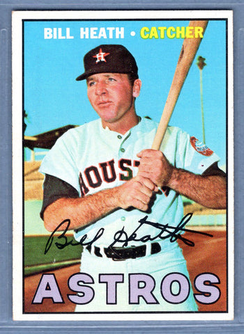 1967 Topps #172 Bill Heath EX-MT  GO510