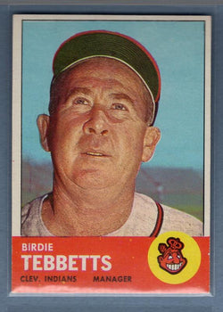 1963 Topps #48 Birdie Tebbetts NM  GO54