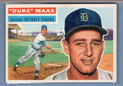 1956 Topps #57 Duke Maas (WB) EX  GO67