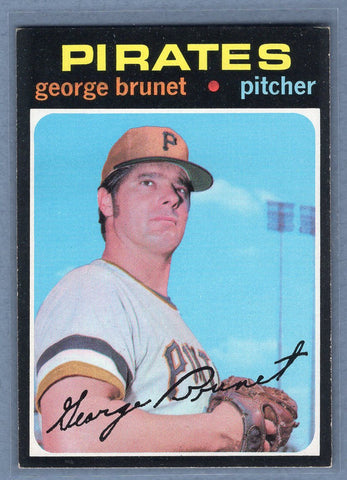 1971 Topps #73 George Brunet (a) EX  GO950