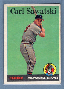 1958 Topps #234 Carl Sawatski (c) VG-EX  GO501