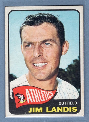 1965 Topps #376 Jim Landis (b) VG-EX  GO375