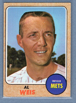 1968 Topps #313 Al Weis (a)  EX-MT  GO550