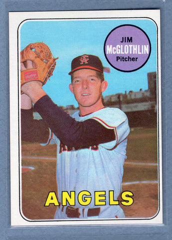 1969 Topps #386 Jim McGlothin (a) EX-MT  GO700