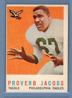 1959 Topps #108 Proverb Jacobs EX  GO159