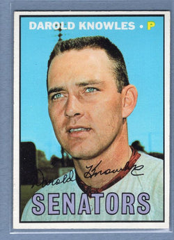 1967 Topps #362 Darold Knowles EX  GO446