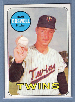 1969 Topps #459 Dave Boswell (c) EX  GO602