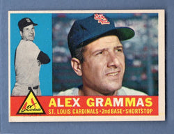 1960 Topps #168 Alex Grammas EX-MT  GO240A
