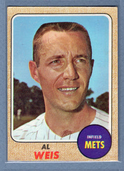 1968 Topps #313 Al Weis (b)  EX  GO550