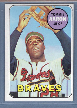 1969 Topps #128 Tommie Aaron EX-MT  GO661