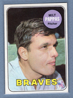 1969 Topps #79 Milt Pappas (b) EX-MT  GOWABB
