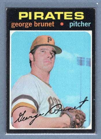 1971 Topps #73 George Brunet (b) EX  GO950