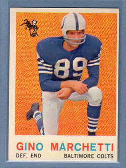 1959 Topps #109 Gino Marchetti (HOF) EX-MT  GO159