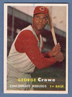 1957 Topps #73 George Crowe EX  GO215