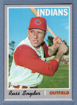 1970 Topps #347 Russ Snyder  (a) EX-MT  GO900
