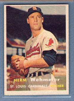 1957 Topps #81 Herm Wehmeier EX  GO188