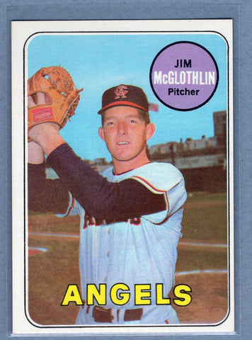 1969 Topps #386 Jim McGlothin (b) EX-MT  GO700