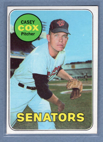 1969 Topps #383 Casey Cox(d) EX-MT  GO850