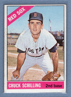 1966 Topps #6 Chuck Schilling (st) VG  GO301