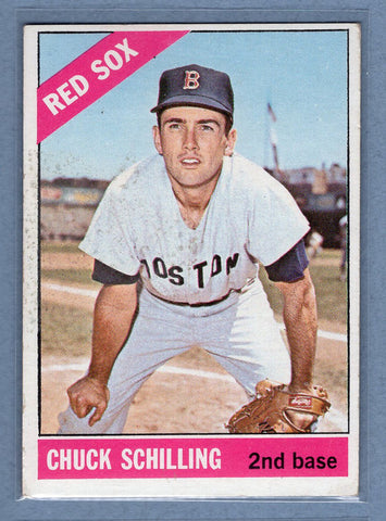 1966 Topps #6 Chuck Schilling (st) VG  GO301
