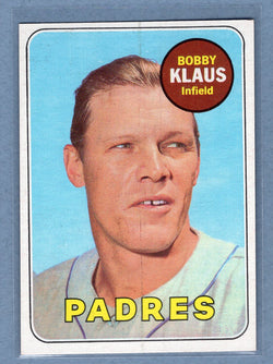 1969 Topps #387 Bobby Klaus (a) EX-MT  GO700