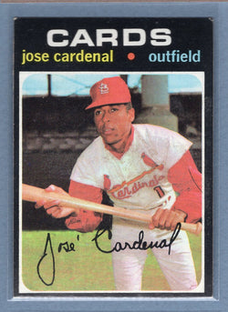 1971 Topps #435 Jose Cardenal  (a) EX-MT  GO775