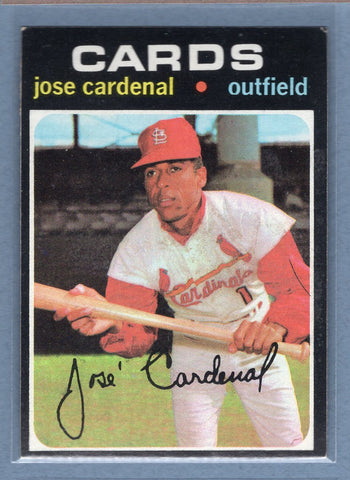 1971 Topps #435 Jose Cardenal  (a) EX-MT  GO775