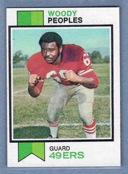 1973 Topps #262 Woody Peoples EX-MT  High Grade Set Break