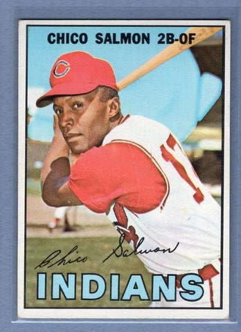 1967 Topps #43 Chico Salmon EX-MT  GO523
