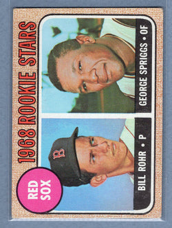 1968 Topps #314 Red Sox Rookies   EX  GO550