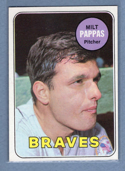 1969 Topps #79 Milt Pappas (c) EX-MT  GOWABB