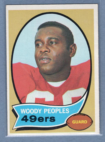 1970 Topps #207 Woody Peoples EX-MT   GO241B