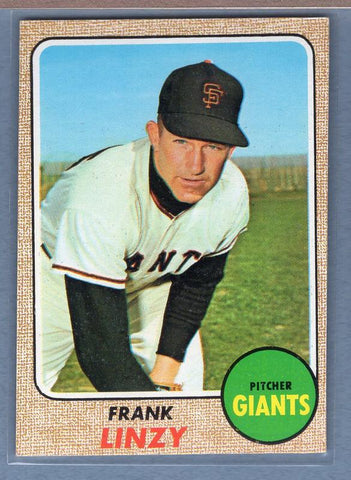 1968 Topps #147 Frank Linzy EX  GO250