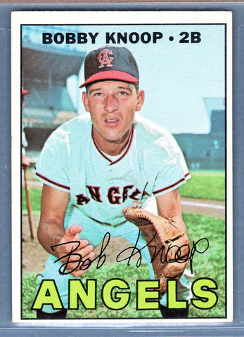 1967 Topps #175 Bobby Knoop EX-MT  GO510