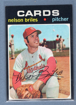 1971 Topps #257 Nelson Briles   EX-MT  GO340