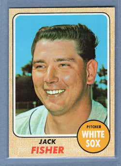 1968 Topps #444 Jack Fisher EX-MT  GO123