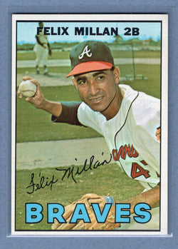 1967 Topps #89 Felix Millan (a) EX-MT  GO215
